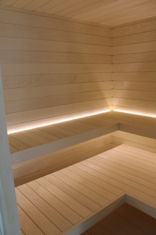 angolo sauna led idus idus sauna saune bagno turco cabin