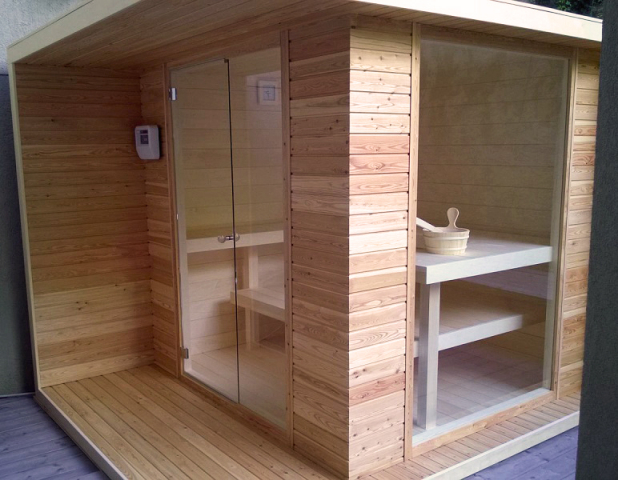 sauna esterna idus sauna saune bagno turco cabin