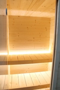 cabina sauna abete idus