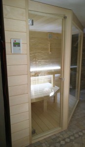 vetro su misura sauna idus