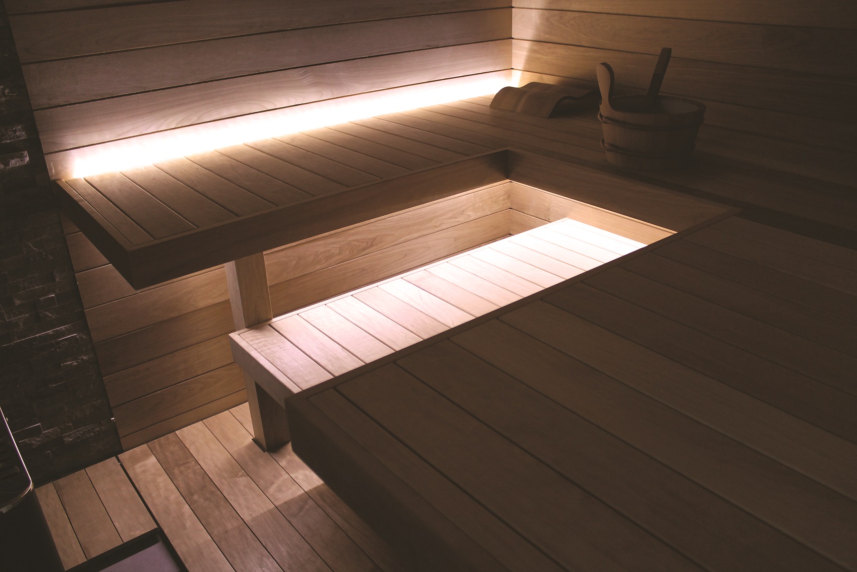 idus sauna saune bagno turco cabin