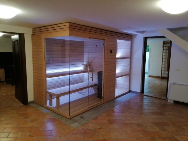 sauna saune idus produttore artigianale comprare led freddo luci