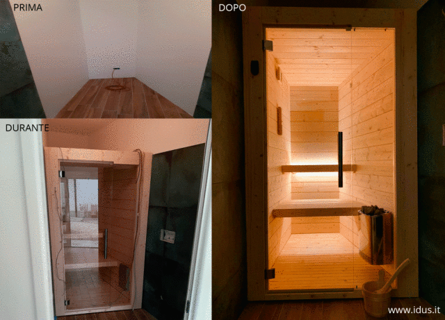 sauna saune idus produttore artigianale nicchia su misura comprare